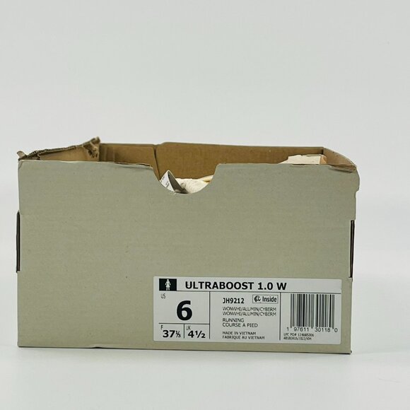 Adidas Women's Ultraboost 1.0 'Alumina Cyber Metallic' JH9212 Multi Size - Picture 9 of 11